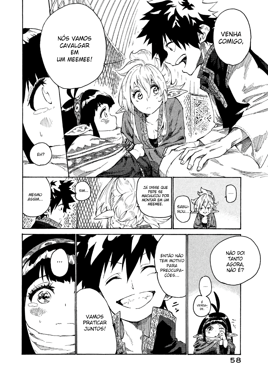 Mazumeshi Elf to Yuuboku gurashi A  tristeza de Pepe 第11页