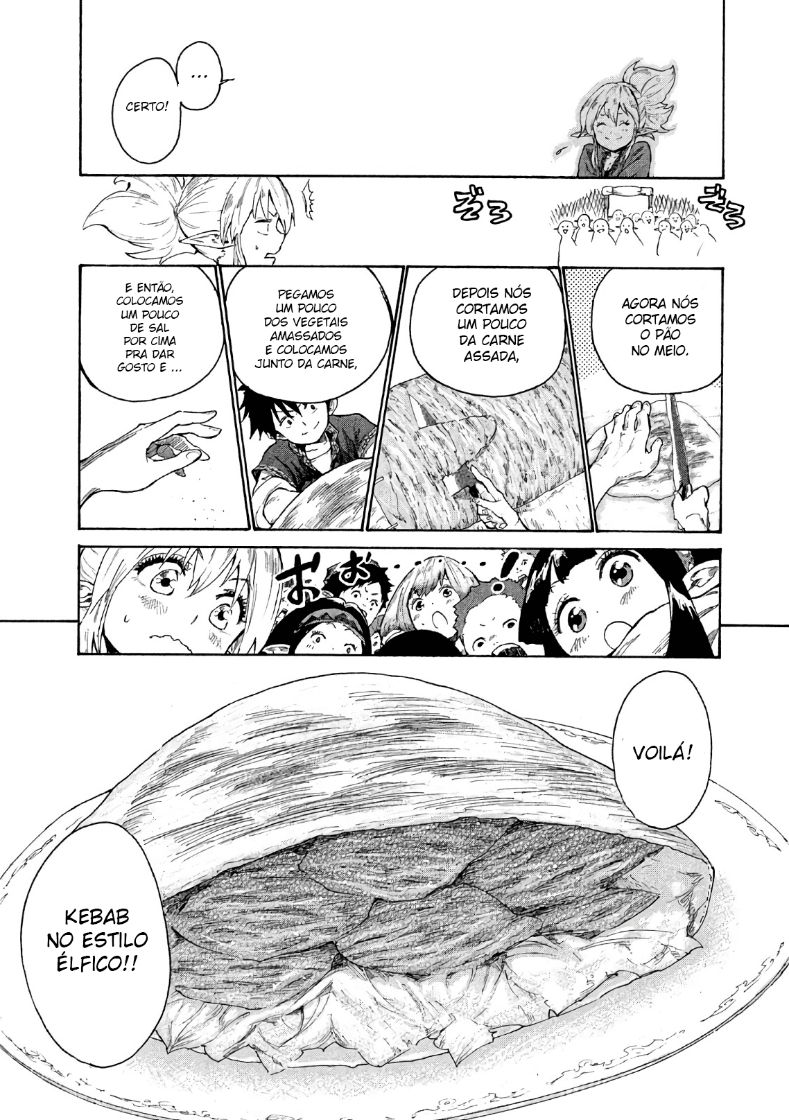 Mazumeshi Elf to Yuuboku gurashi A  tristeza de Pepe 第38页