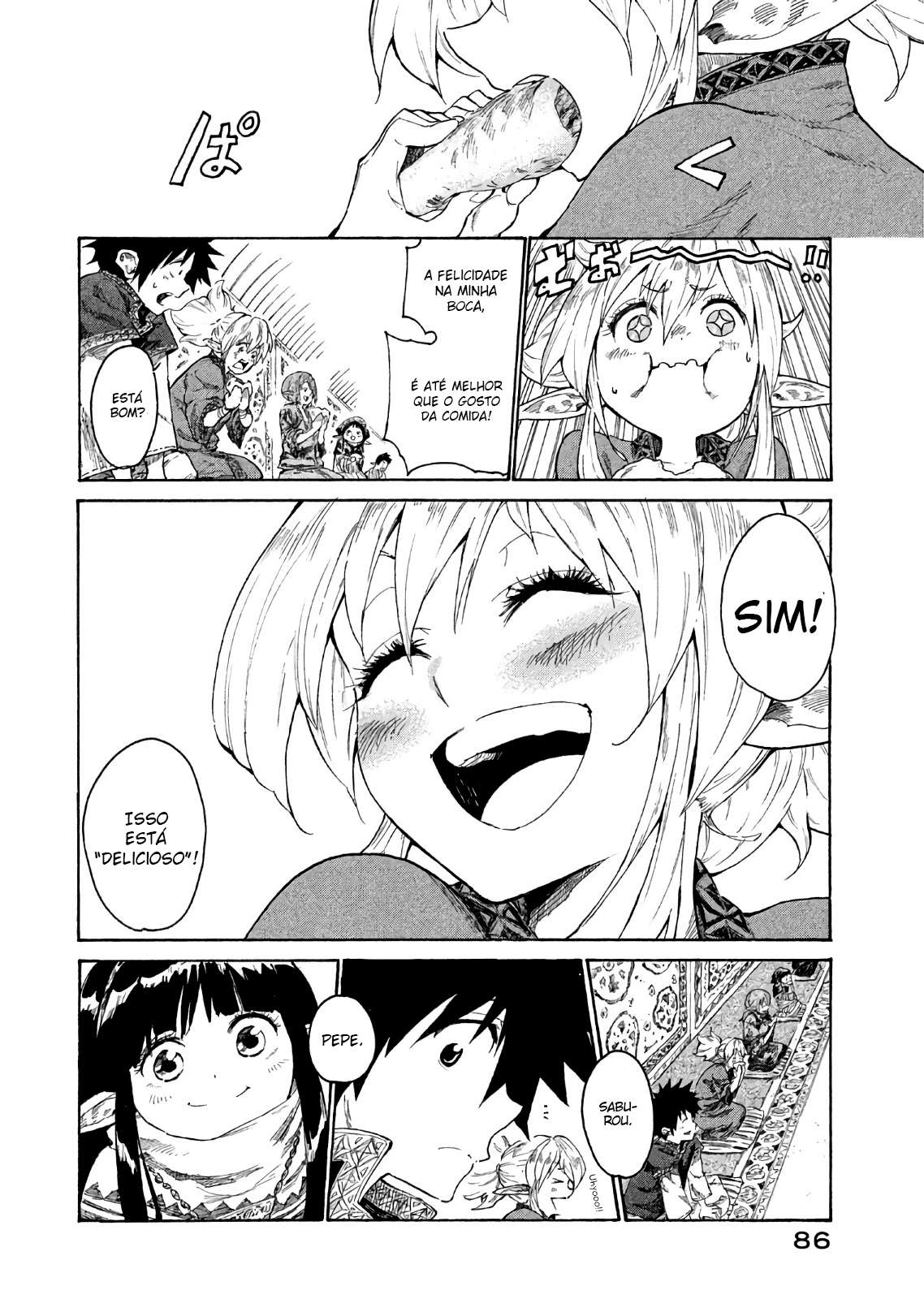 Mazumeshi Elf to Yuuboku gurashi A  tristeza de Pepe 第39页