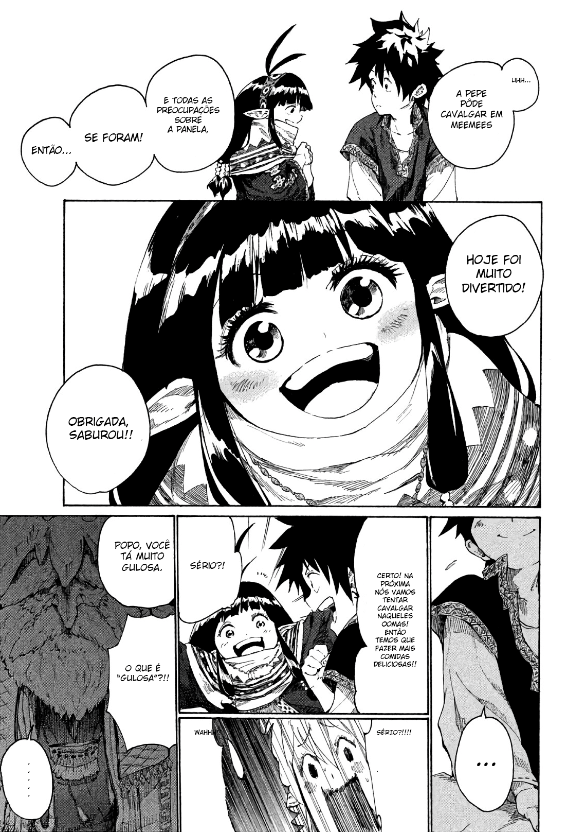 Mazumeshi Elf to Yuuboku gurashi A  tristeza de Pepe 第40页