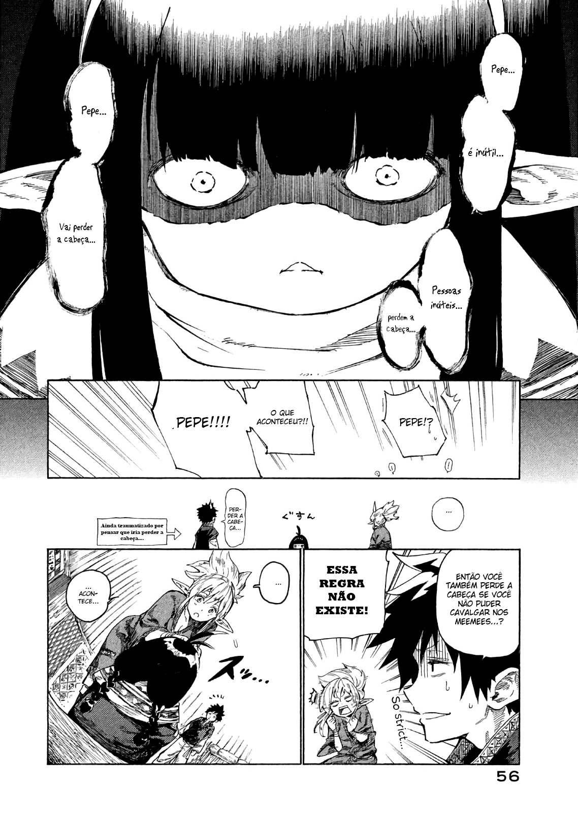 Mazumeshi Elf to Yuuboku gurashi A  tristeza de Pepe 第9页