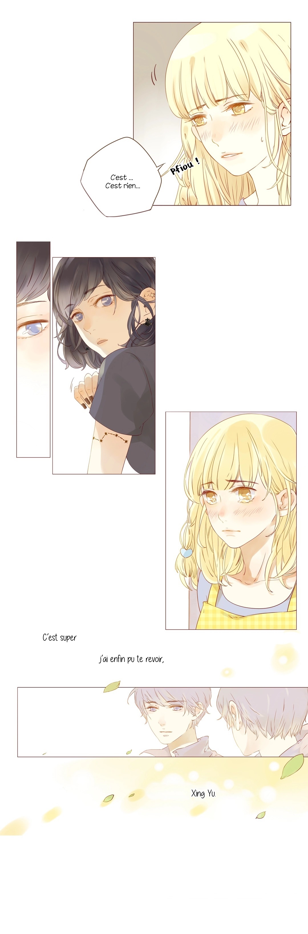 That Year, Under the Starry Sky Je te revois enfin, Xing Yu 第14页