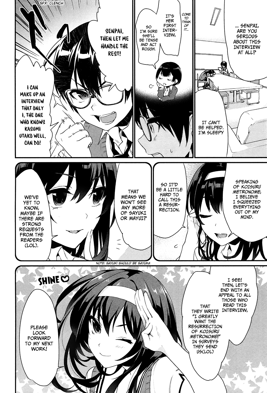 Saenai Kanojo (Heroine) no Sodatekata - Koisuru Metronome How to Soothe Her Sleepiness 第14页