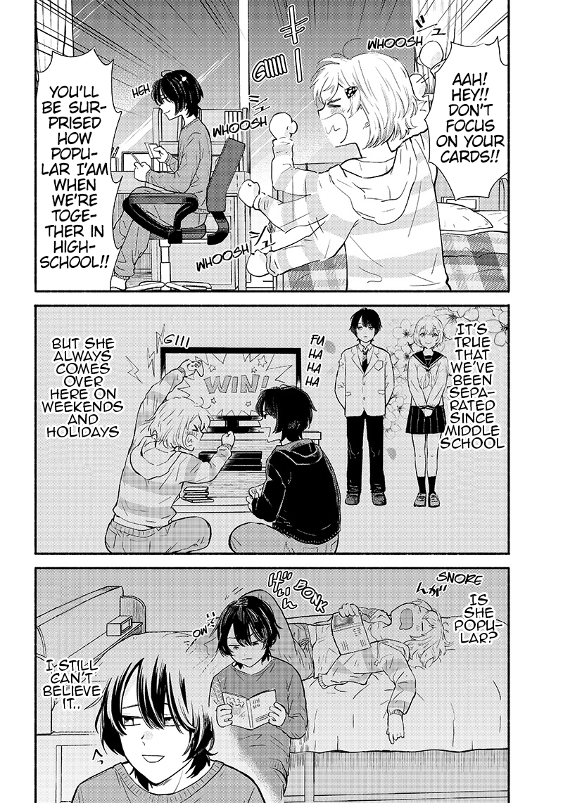 Nee, Mou Isso Tsukiacchau? Osananajimi no Bishoujo ni Tanomarete, Kamofura Kareshi Hajimemashita A childhood friend who has a bad relationship with other people 第11页