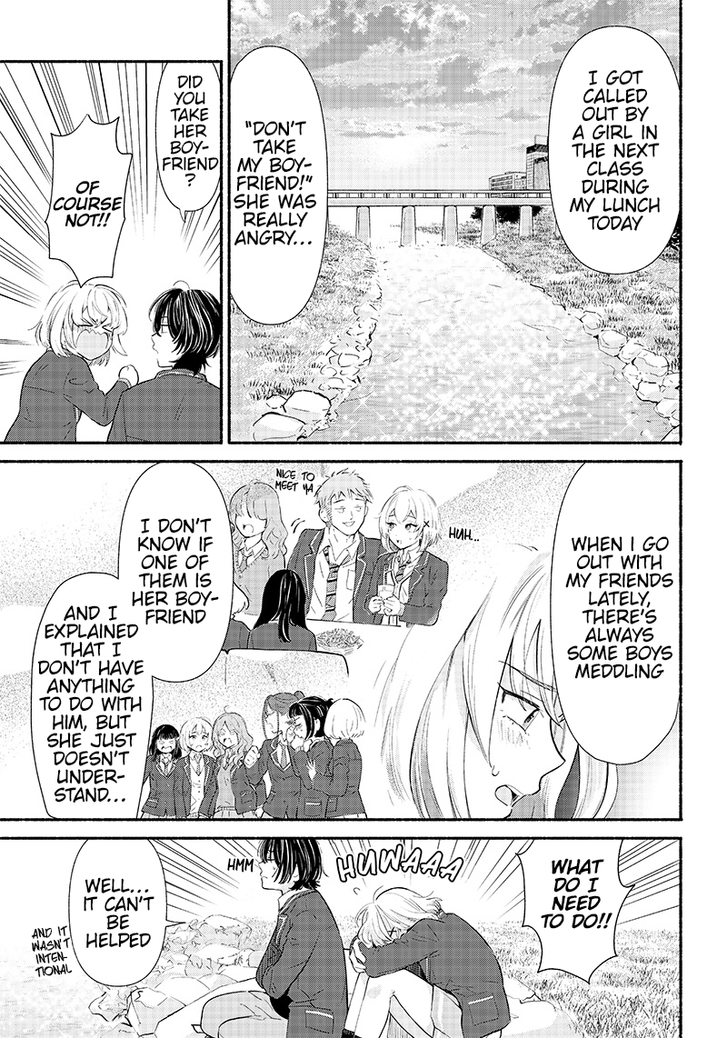 Nee, Mou Isso Tsukiacchau? Osananajimi no Bishoujo ni Tanomarete, Kamofura Kareshi Hajimemashita A childhood friend who has a bad relationship with other people 第38页