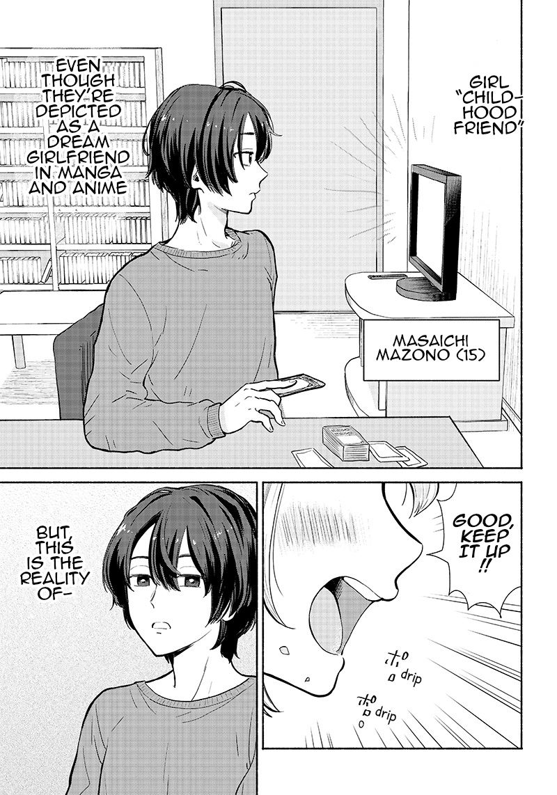 Nee, Mou Isso Tsukiacchau? Osananajimi no Bishoujo ni Tanomarete, Kamofura Kareshi Hajimemashita A childhood friend who has a bad relationship with other people 第6页