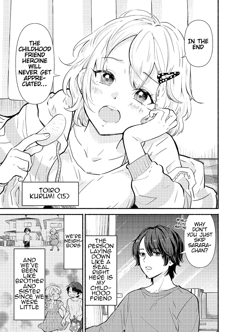 Nee, Mou Isso Tsukiacchau? Osananajimi no Bishoujo ni Tanomarete, Kamofura Kareshi Hajimemashita A childhood friend who has a bad relationship with other people 第8页
