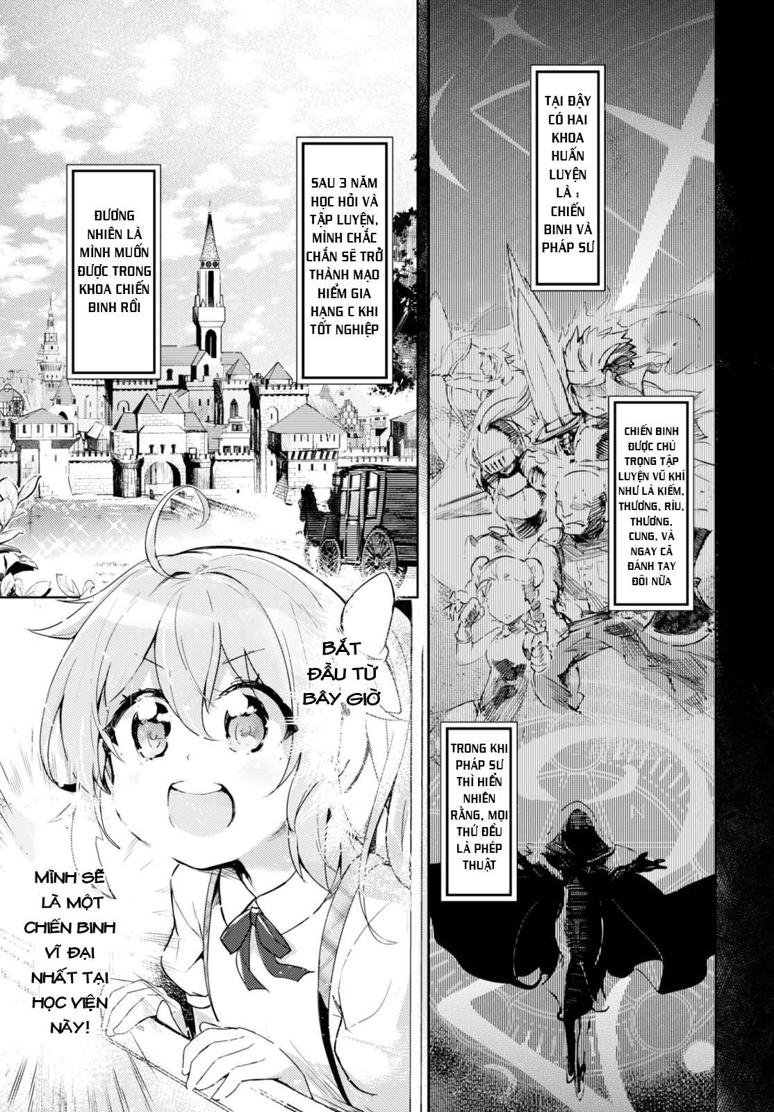 Kenshi wo Mezashite Nyuugaku shita no ni Mahou Tekisei 9999 nan desu kedo!? Vol. 1 Ch. 1 第10页