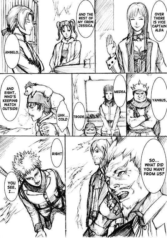 How I stalked some dude with an exposed nipple and stumbled upon the Zenithian Sword Vol. 4 Ch. 1 第4页