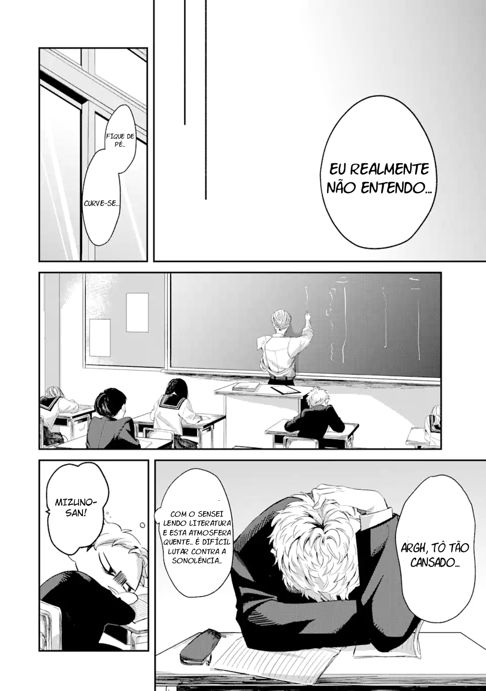 Tonari no Wakao-san wa Miesou de Mienai Não consigo ver o rosto da garota sentada ao meu lado 第6页