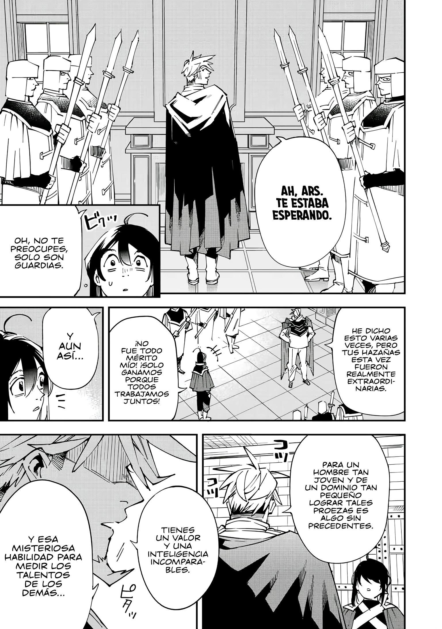 Tensei Kizoku, Kantei Skill de Nariagaru ~Jakushou Ryouchi wo Uketsuida node, Yuushuu na Jinzai wo Fuyashiteitara, Saikyou Ryouchi ni Natteta~ El futuro de las sombras 第21页