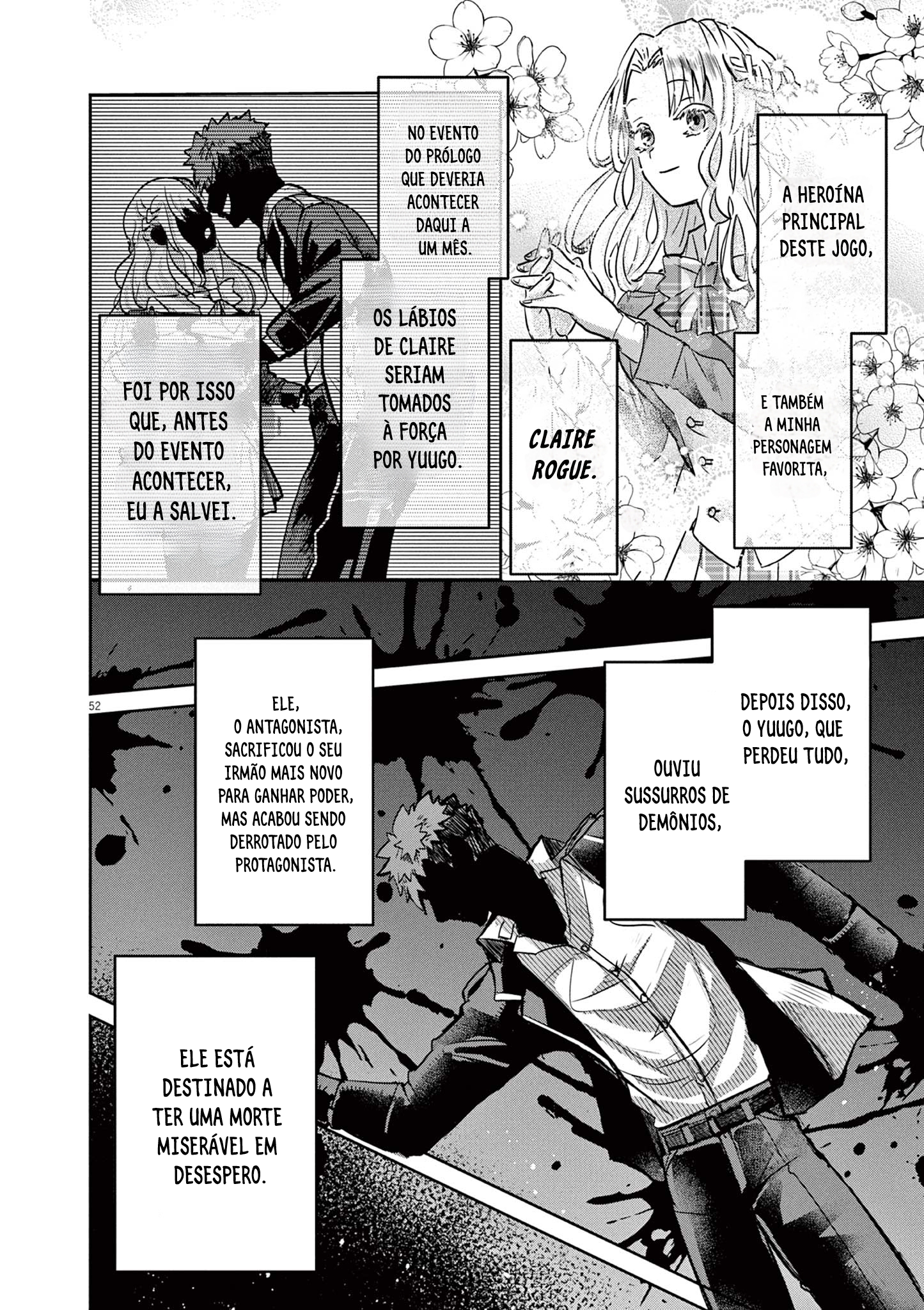 Nichiasa Suki no Otaku ga Akuyaku Seito ni Tenseishita Kekka, Hametsu Flag ga Houkaishiteiku Ken ni Tsuite Cruzando Mundos, Cheguei! 第26页