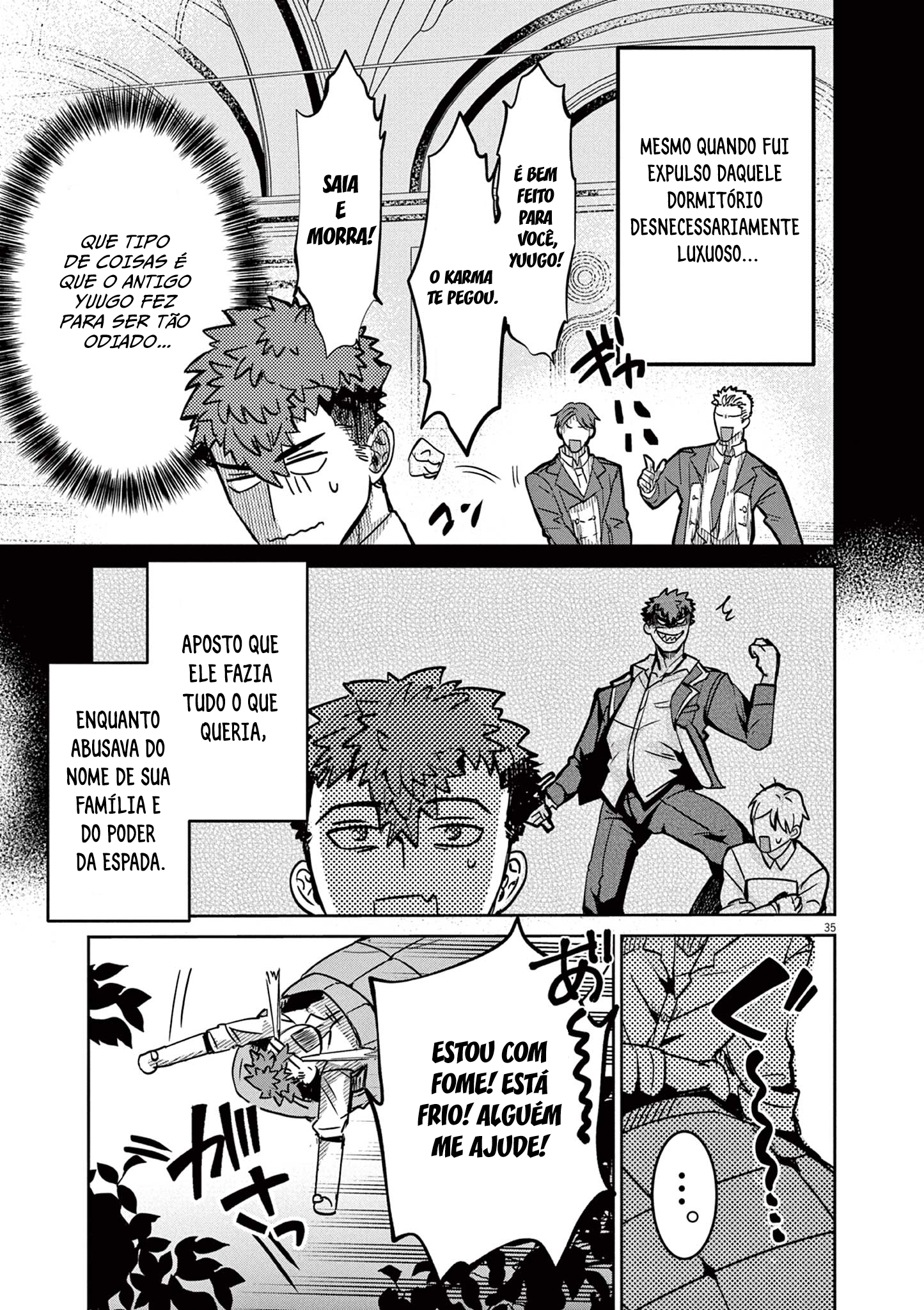 Nichiasa Suki no Otaku ga Akuyaku Seito ni Tenseishita Kekka, Hametsu Flag ga Houkaishiteiku Ken ni Tsuite Cruzando Mundos, Cheguei! 第9页