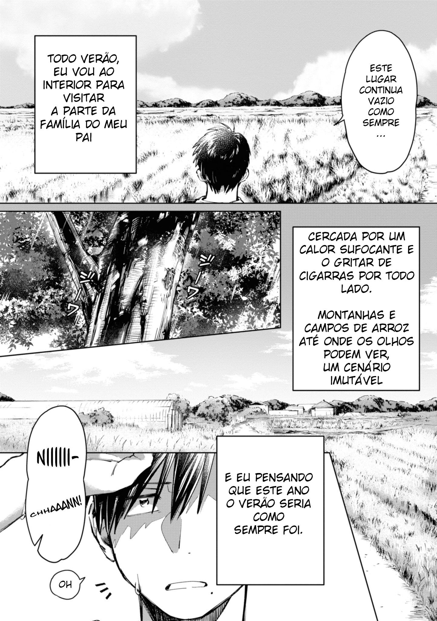 Inaka ni Kaeru to Yakeni Natsuita Kasshoku Ponytail Shota ga Iru Capítulo 01 第5页