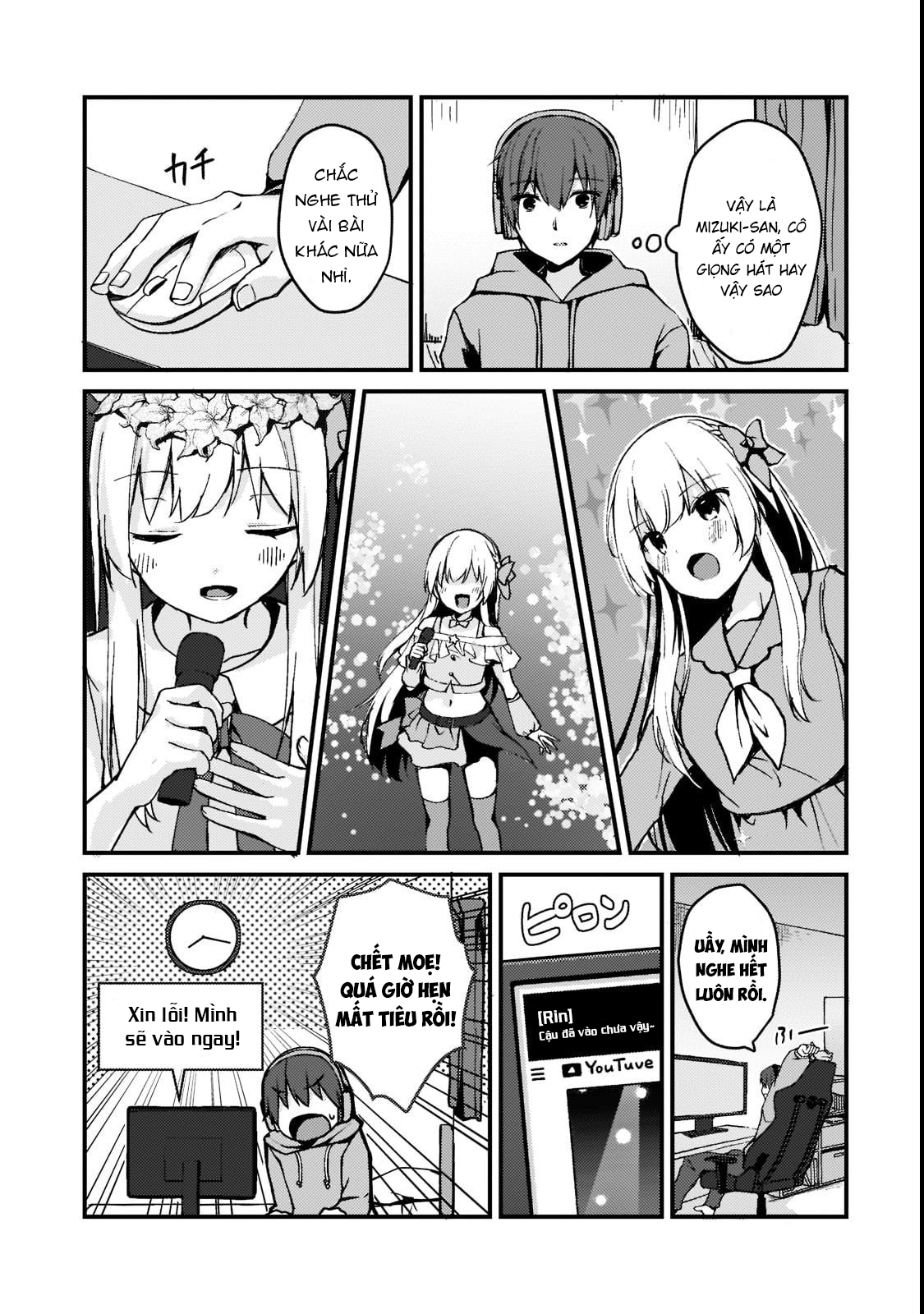 Netoge no Yome ga Ninki Idol datta: Cool kei no Kanojo wa Genjitsu demo Yome no Tsumori de Iru Rin và Rinka Mizuki 第24页