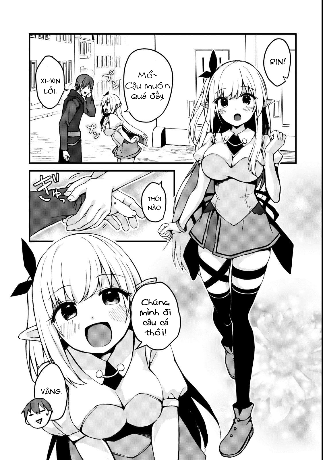 Netoge no Yome ga Ninki Idol datta: Cool kei no Kanojo wa Genjitsu demo Yome no Tsumori de Iru Rin và Rinka Mizuki 第26页