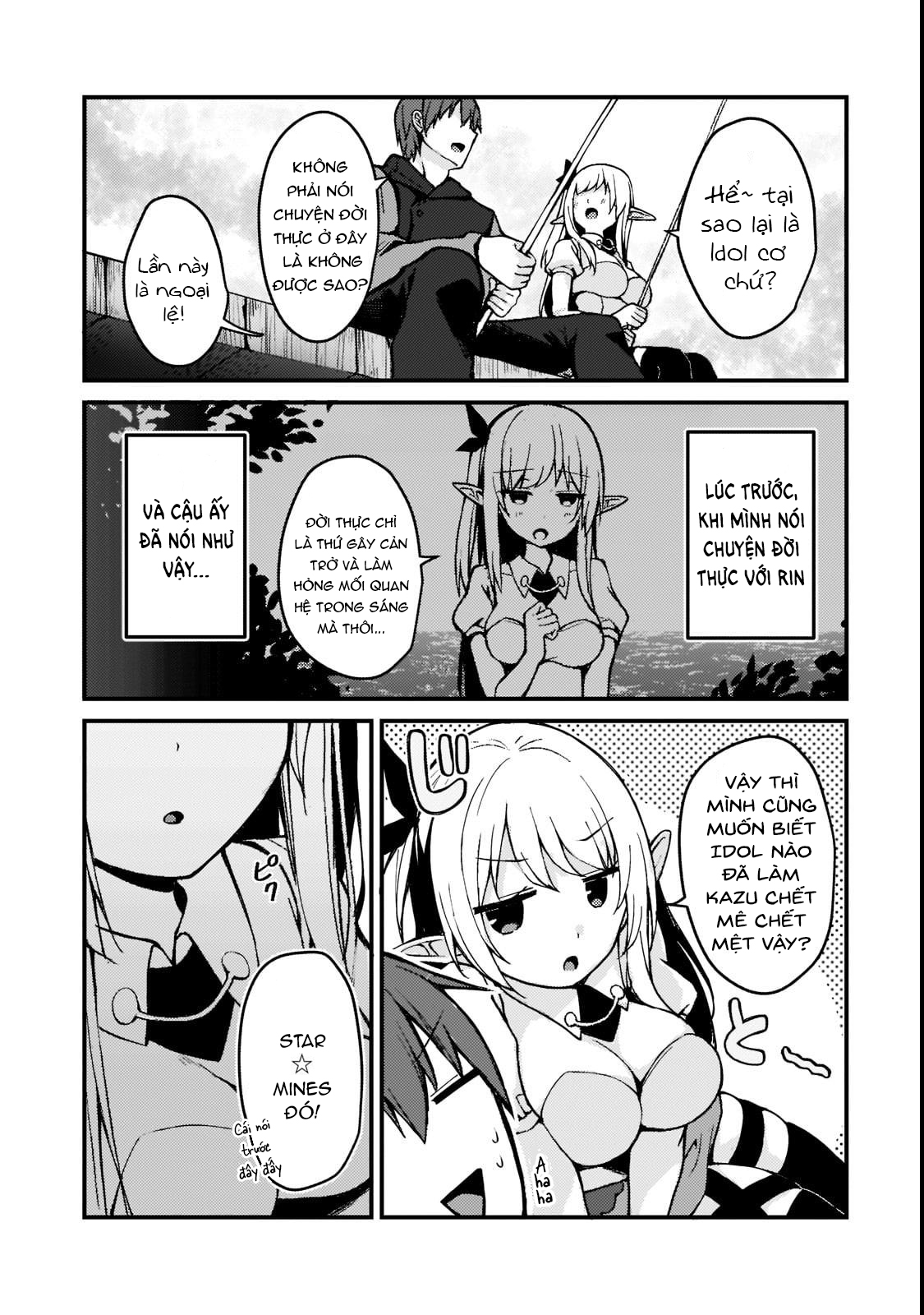 Netoge no Yome ga Ninki Idol datta: Cool kei no Kanojo wa Genjitsu demo Yome no Tsumori de Iru Rin và Rinka Mizuki 第28页