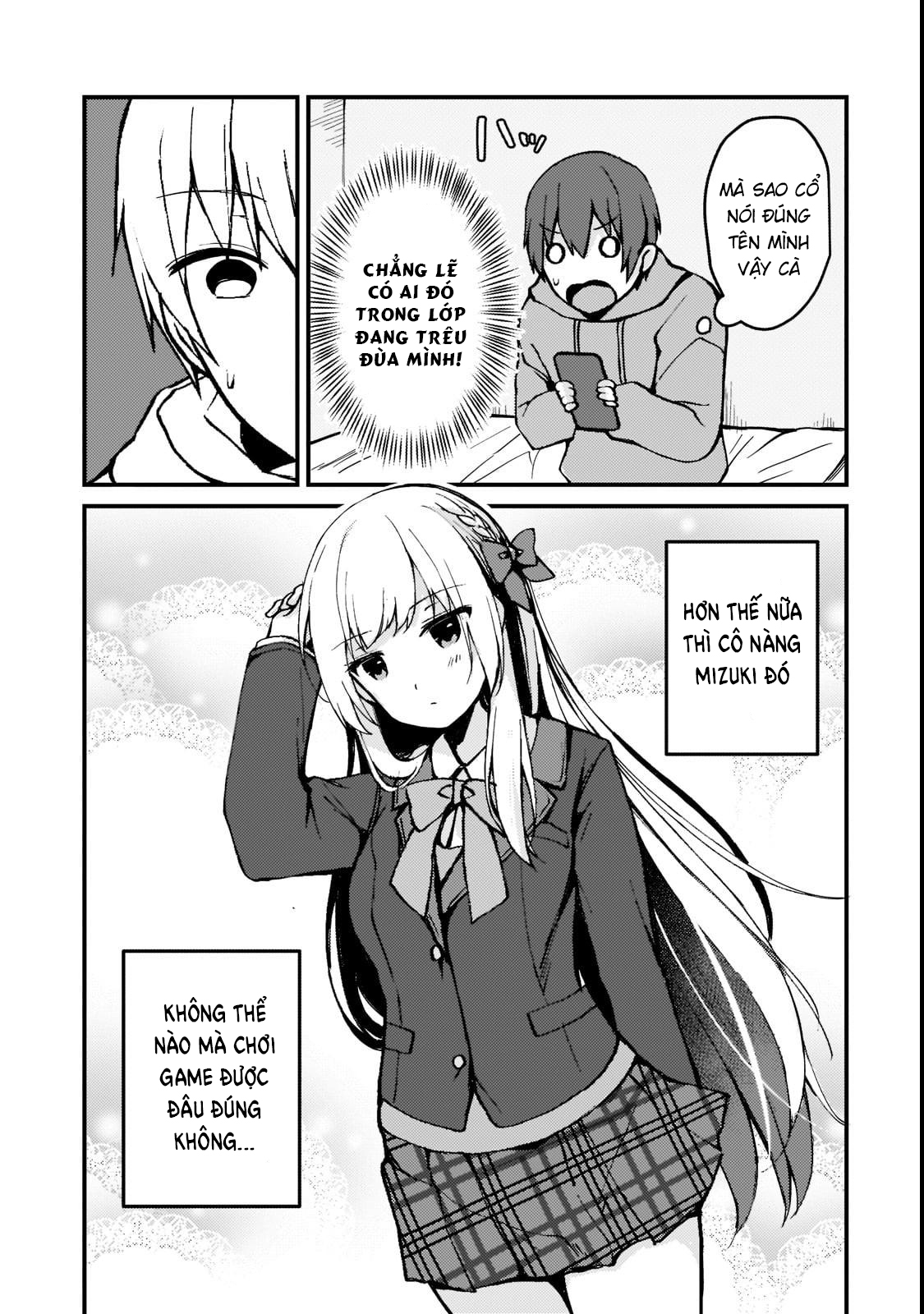 Netoge no Yome ga Ninki Idol datta: Cool kei no Kanojo wa Genjitsu demo Yome no Tsumori de Iru Rin và Rinka Mizuki 第38页