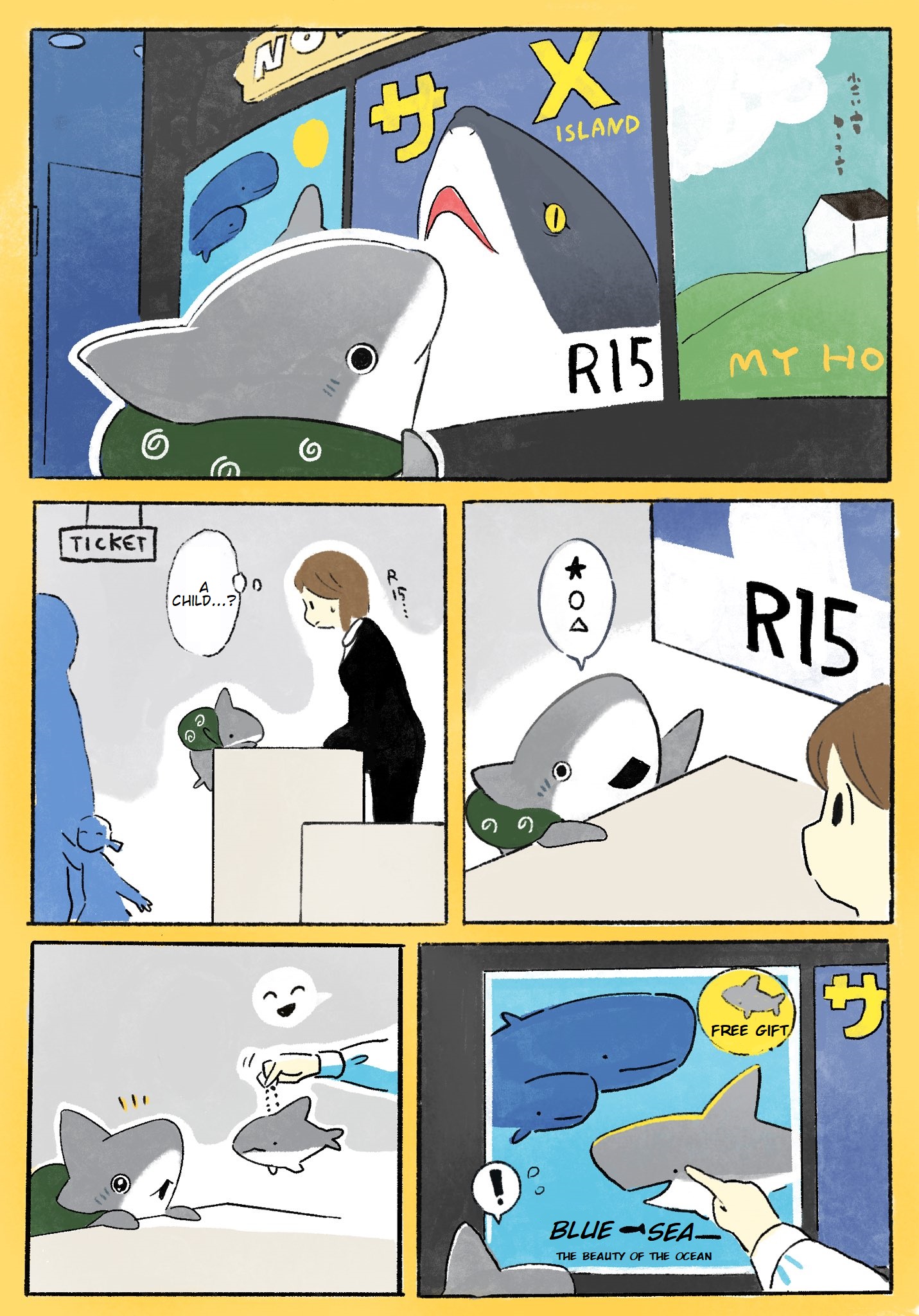 Little Shark's Outings 第3页