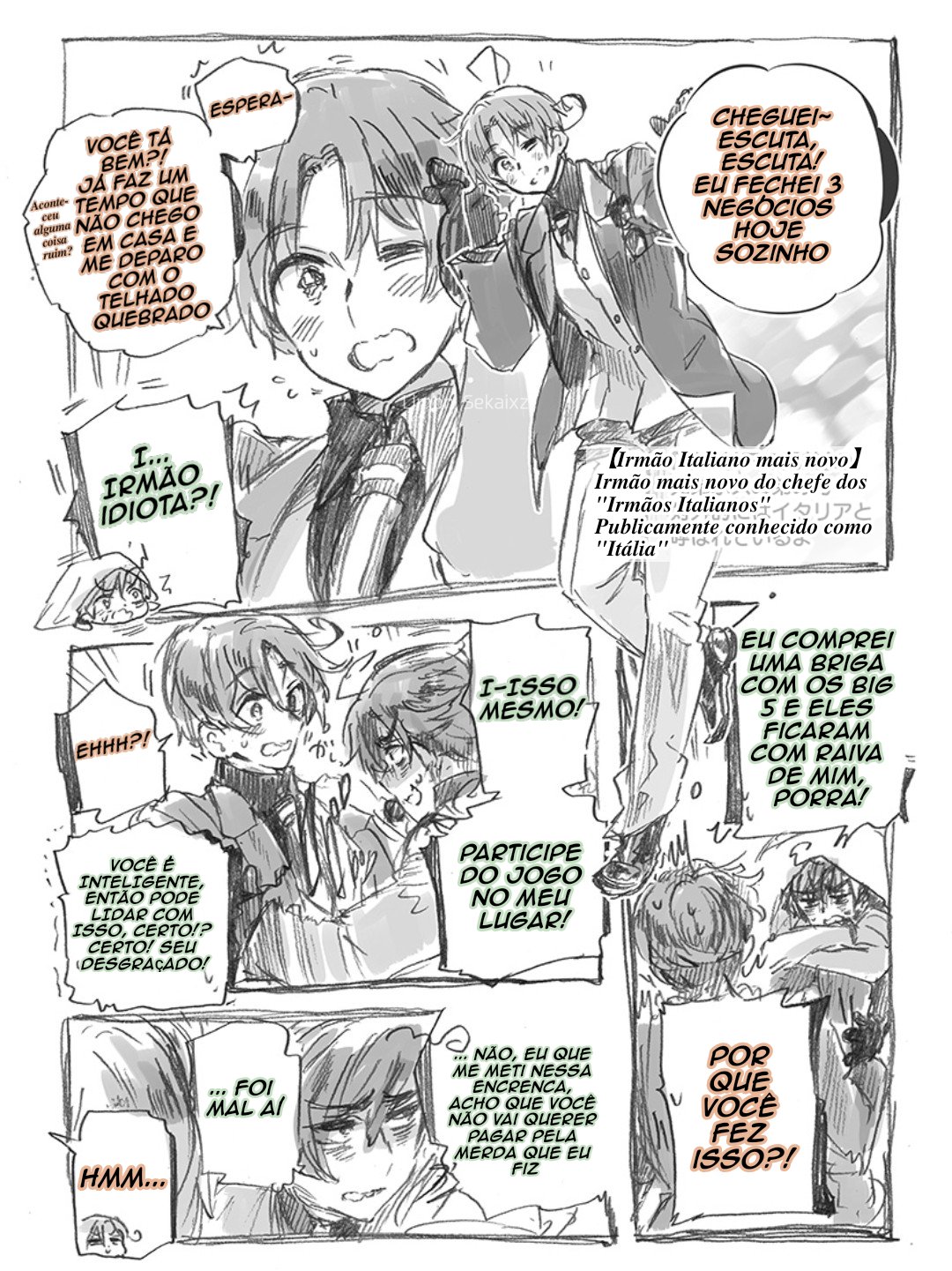 Hetalia World★Stars: Gangsta Vol. 1 Ch. 1 第11页