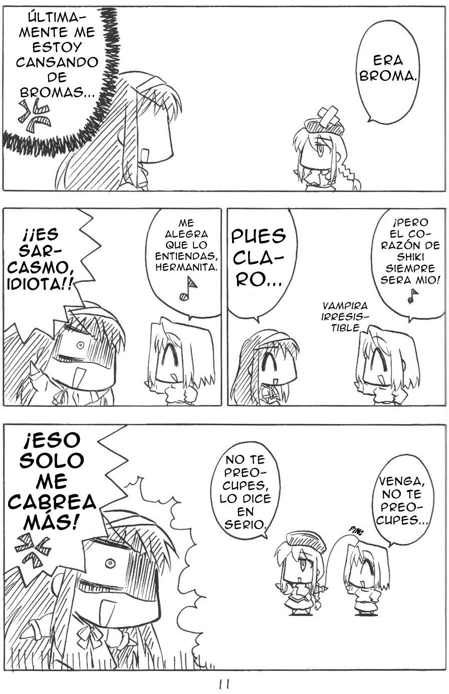 Tsukihime - Kohakuriko (Doujinshi) La gente de la familia Tohno 第11页