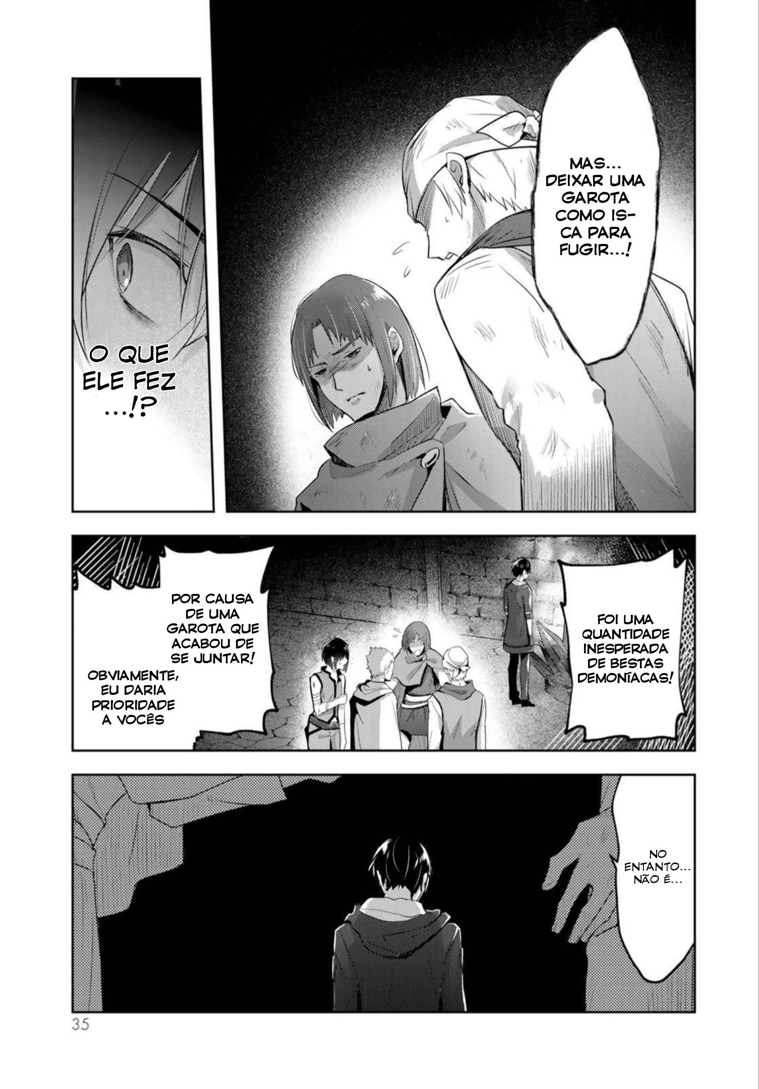 Yuusha Party o Oidasareta Kiyoubinbou: Party Jijou de Fuyojutsushi o Yatteita Kenshi, Bannou e to Itaru Vol. 1 Ch. 1 第36页