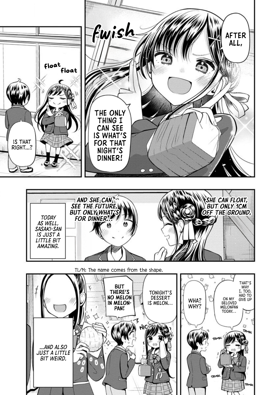 Sasaki-san wa Chotto dake Sugoi. Future Sight 第15页