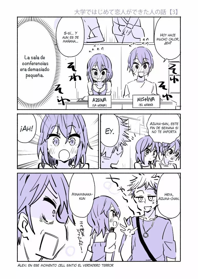 Daigaku de Hajimete Koibito ga Dekita Hito no Hanashi Minaminaka-kun 第1页