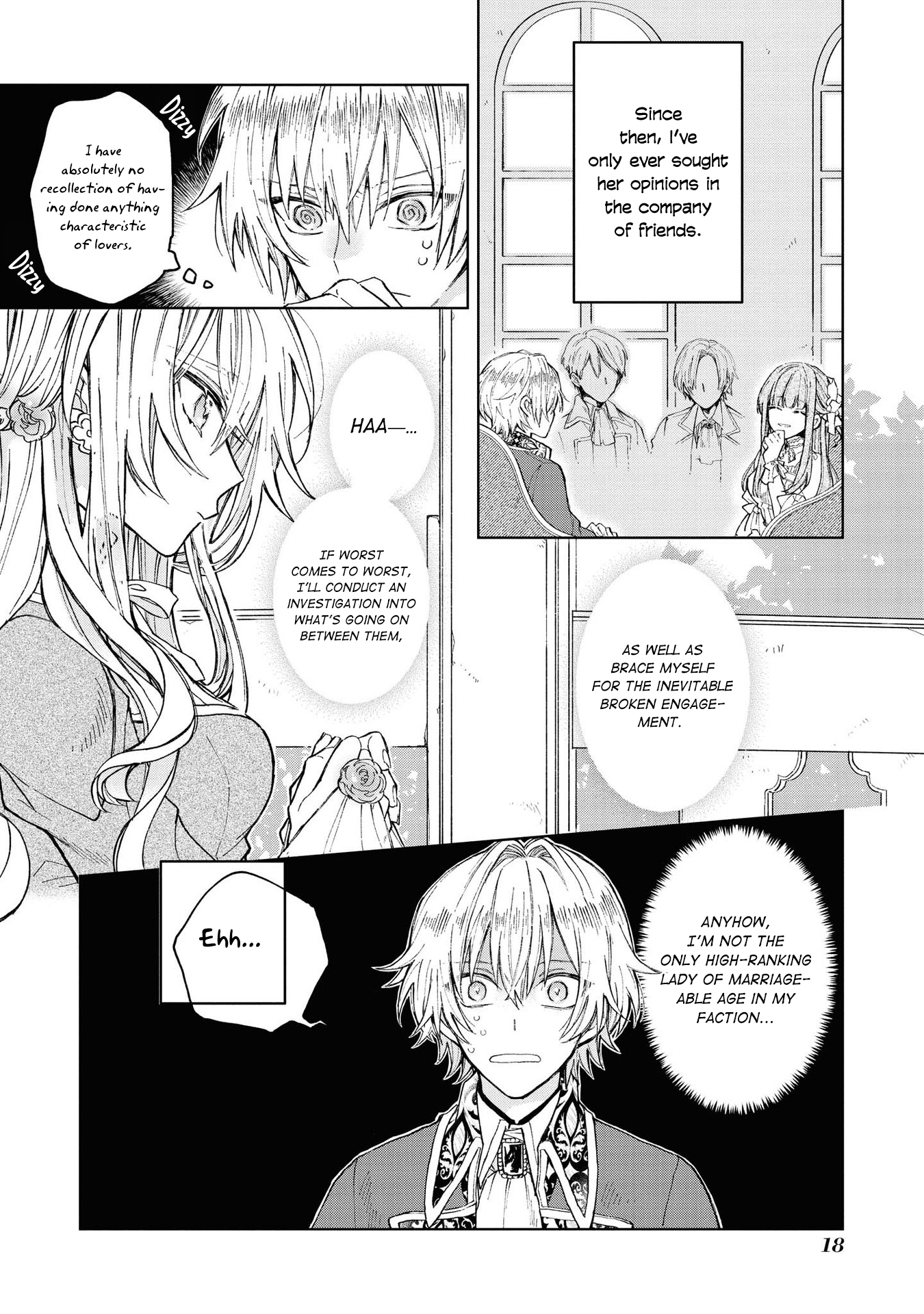 Akuyaku Reijou desu ga, Shiawase ni Natte Misemasu wa! - Anthology Comic One Day, I was Able to Hear the Inner Voice of my Fiancee 第19页