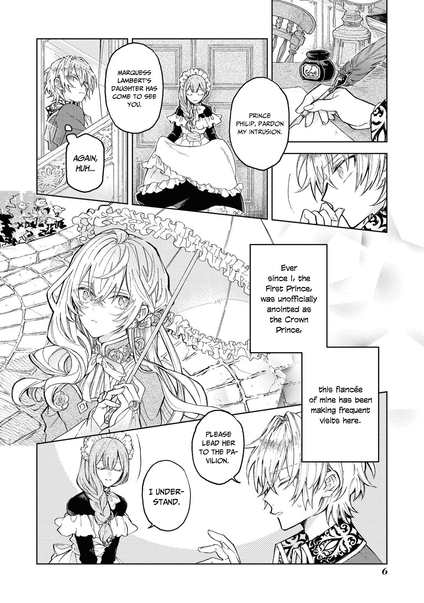 Akuyaku Reijou desu ga, Shiawase ni Natte Misemasu wa! - Anthology Comic One Day, I was Able to Hear the Inner Voice of my Fiancee 第7页