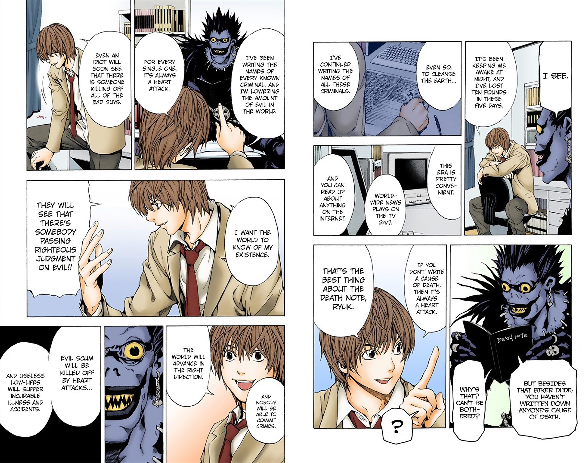 Death Note (Official Colored) Boredom 第25页