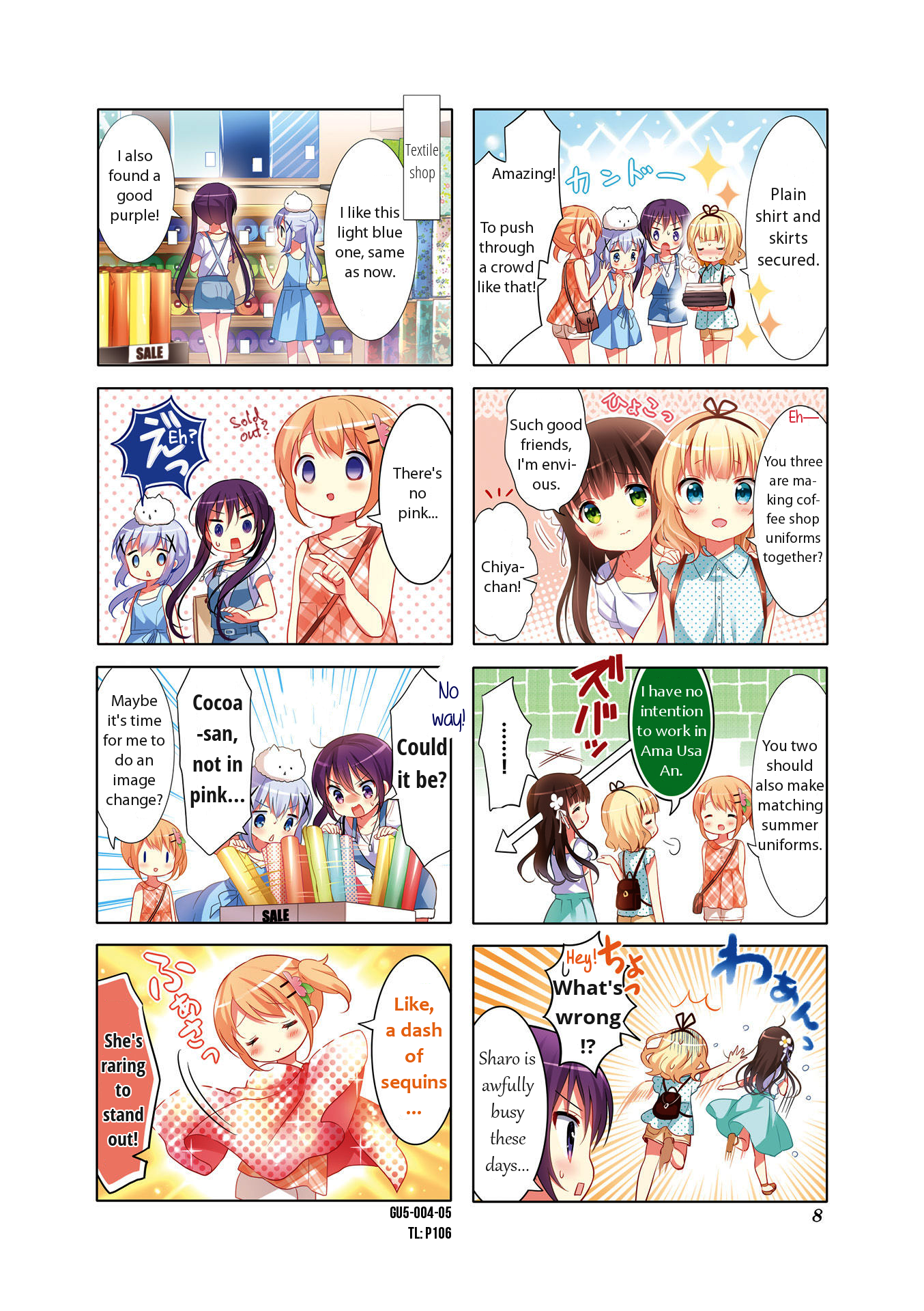 Gochuumon wa Usagi desu ka? Vol. 5 Ch. 1 第5页