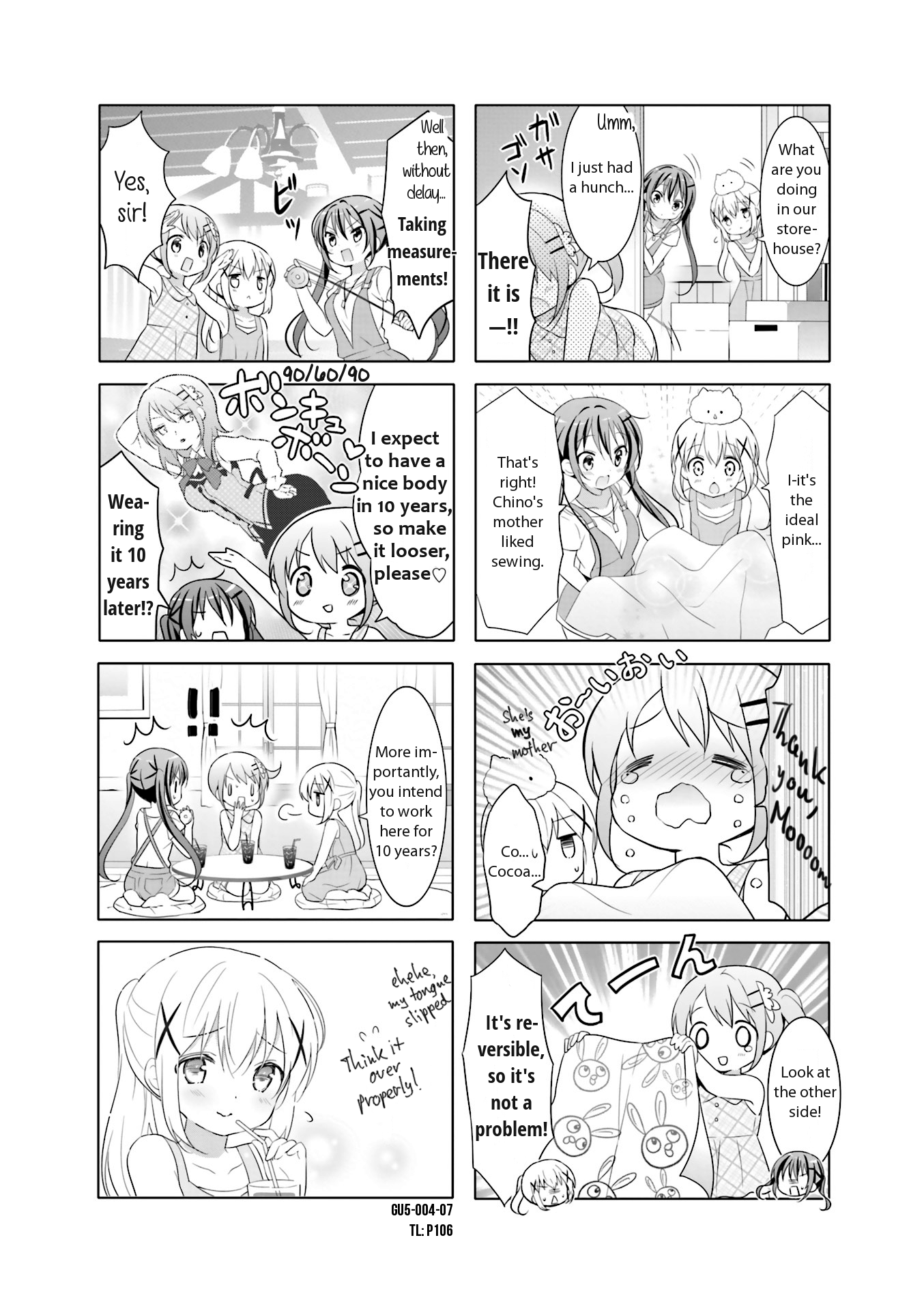 Gochuumon wa Usagi desu ka? Vol. 5 Ch. 1 第7页