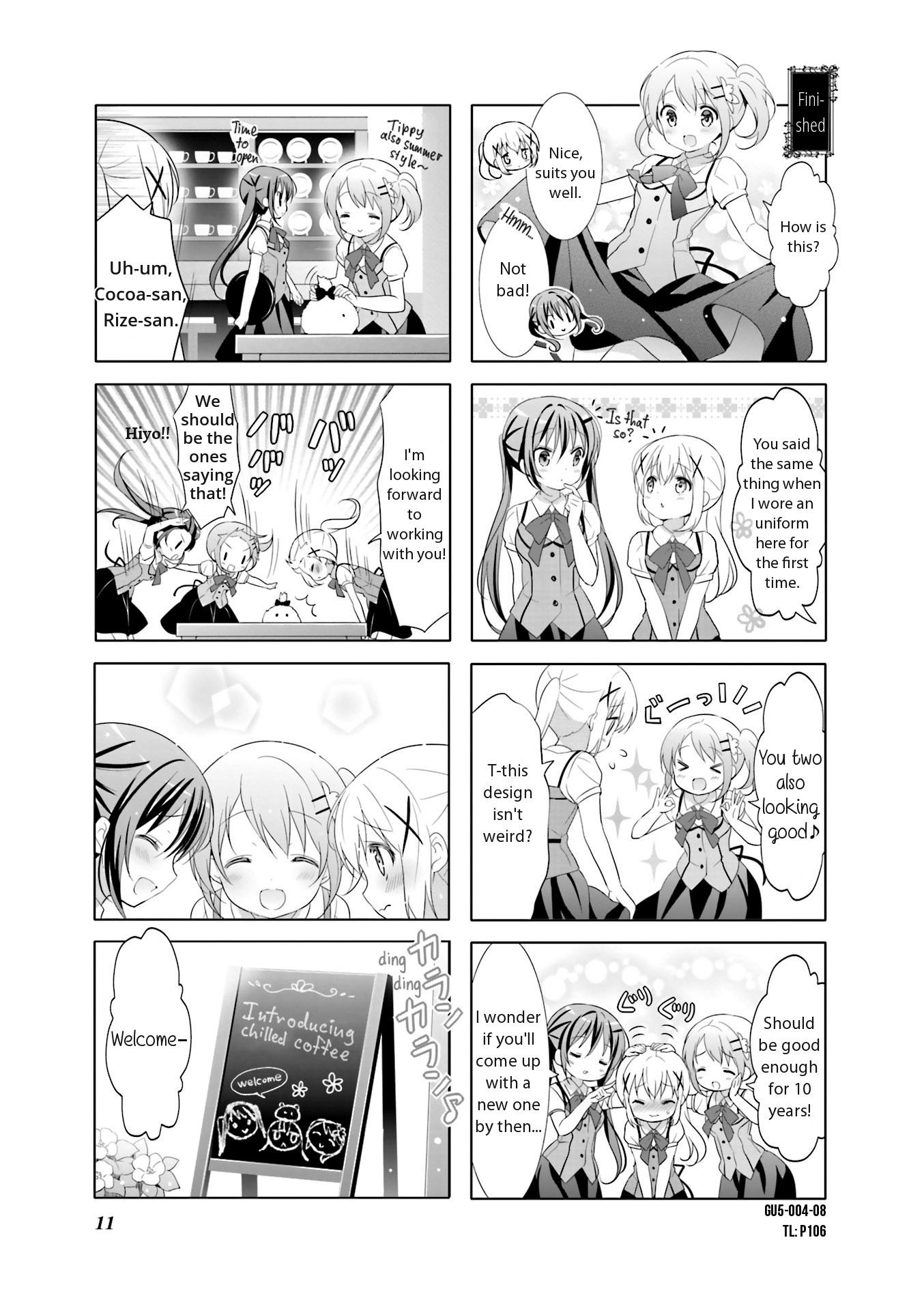 Gochuumon wa Usagi desu ka? Vol. 5 Ch. 1 第8页