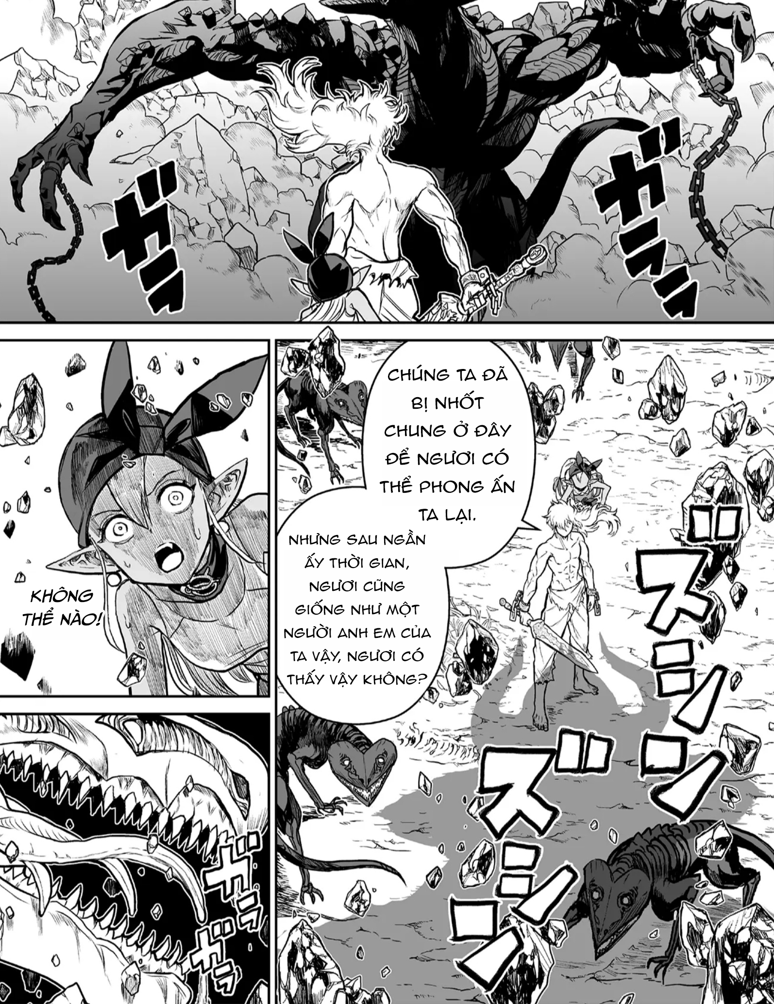 Abandoned: Tsuyosugite Buki ga Kowareru Yuusha to Buki Shokunin no Elf Chẳng ai cần 第38页
