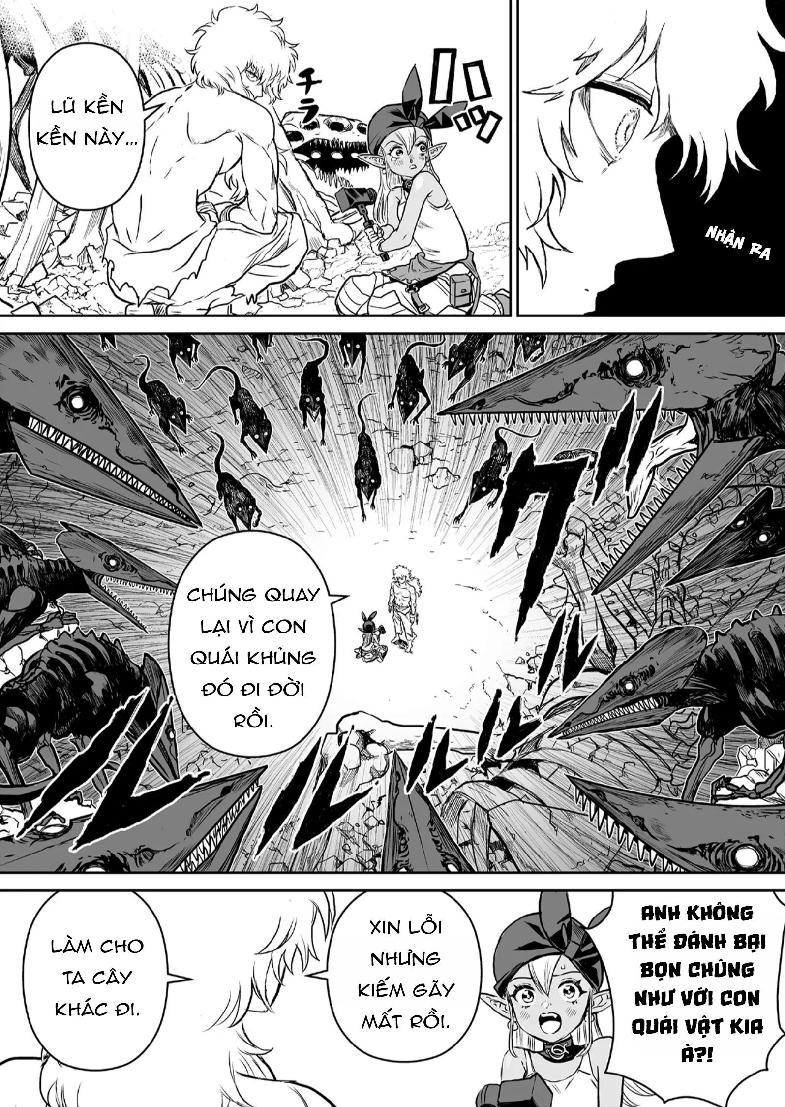 Abandoned: Tsuyosugite Buki ga Kowareru Yuusha to Buki Shokunin no Elf Chẳng ai cần 第51页