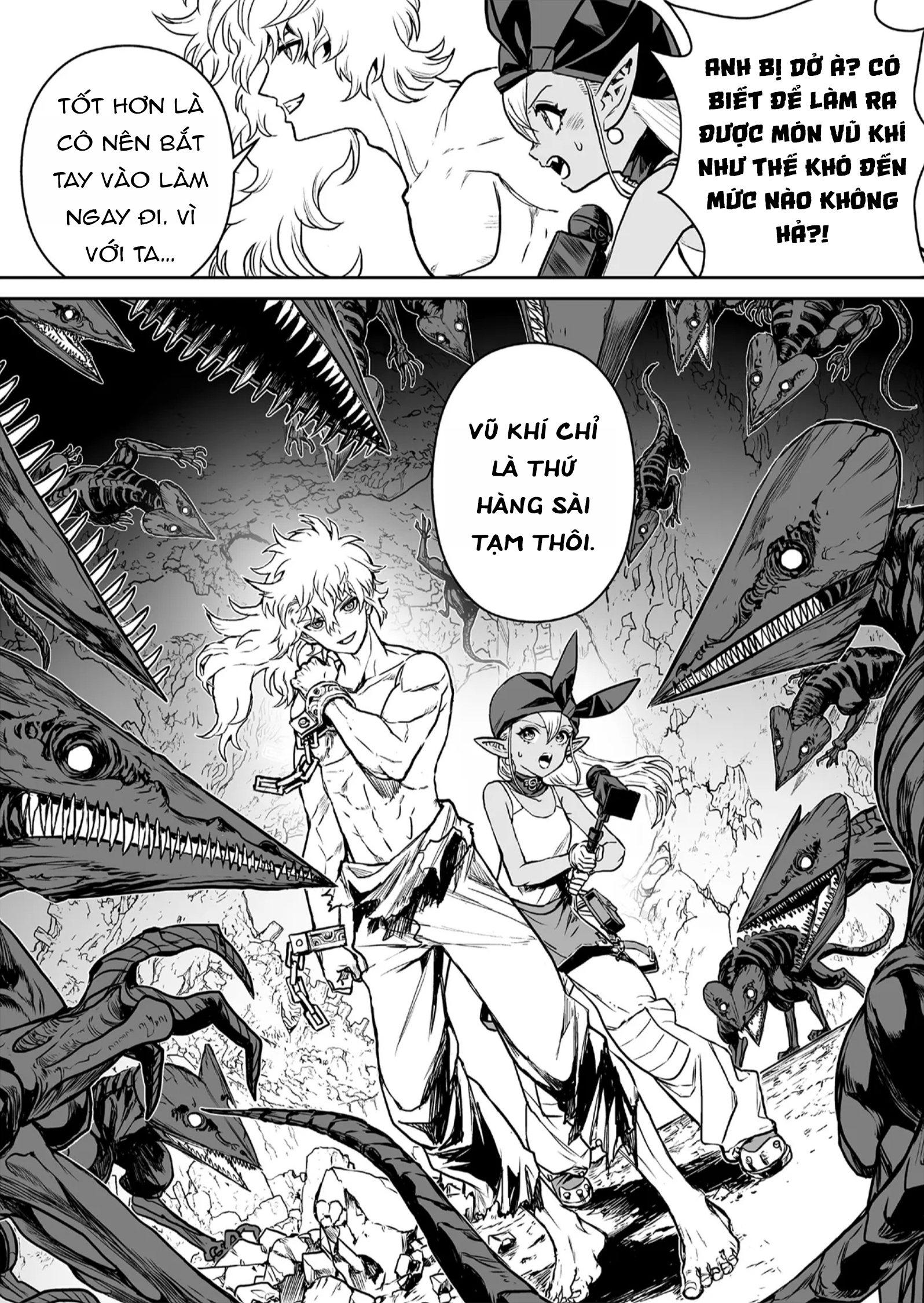 Abandoned: Tsuyosugite Buki ga Kowareru Yuusha to Buki Shokunin no Elf Chẳng ai cần 第52页