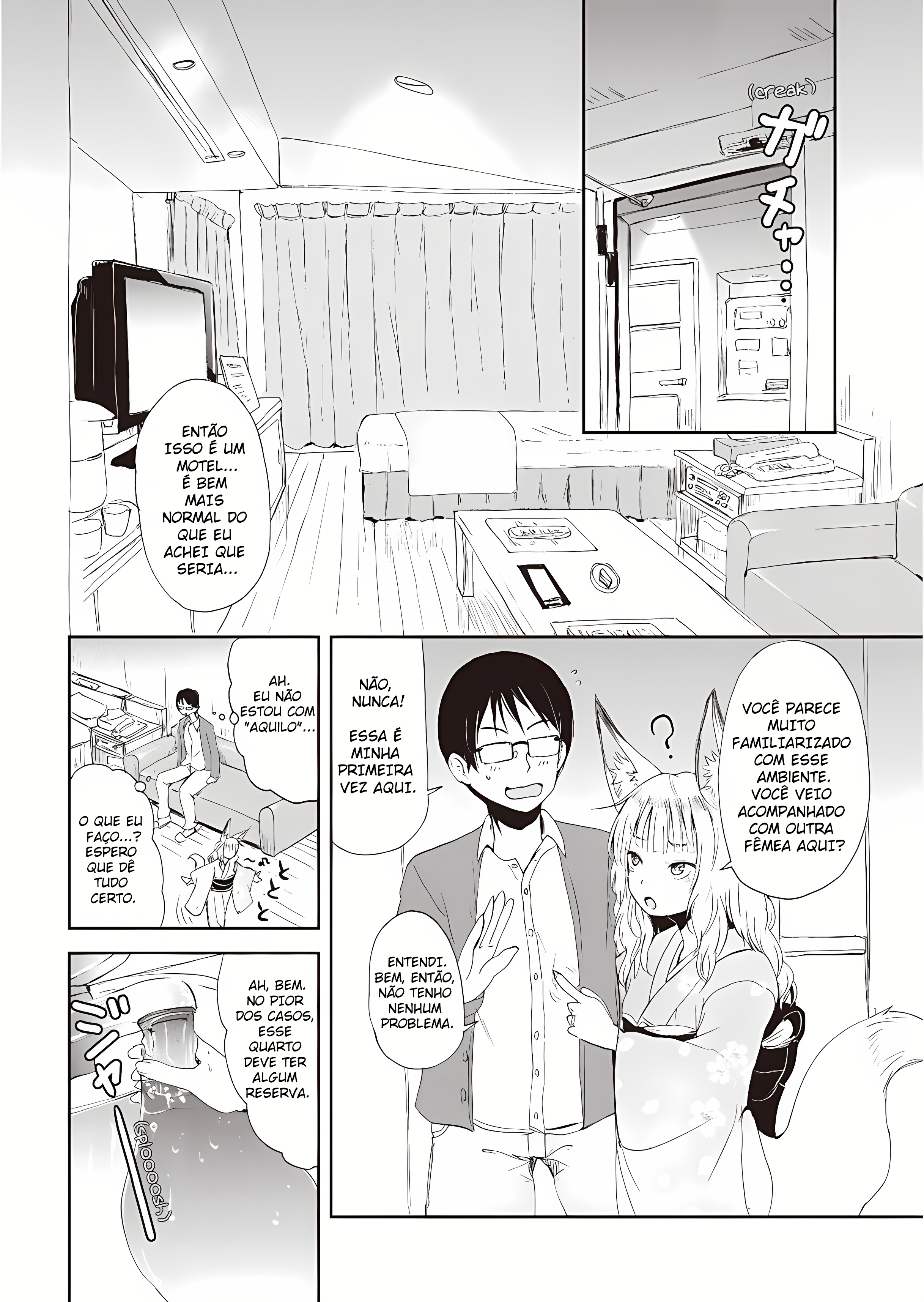 Kitsune no Oyome-chan Quando minha esposa kitsune e eu fomos para um encontro 第18页