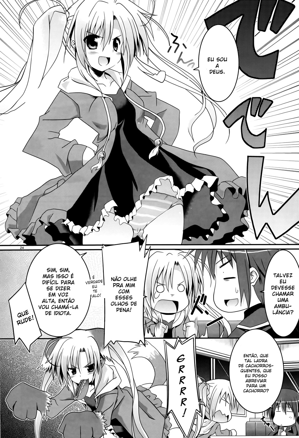 Tsuki Tsuki! Cachorro Louco e a Bela Loira 第23页