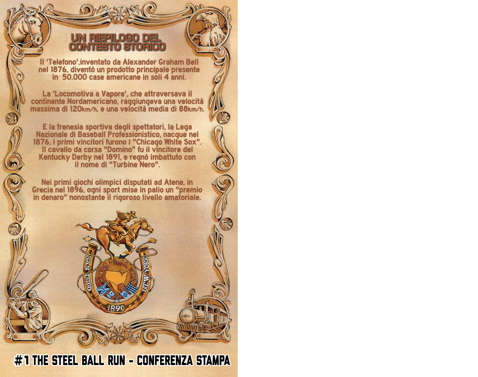 JoJo no Kimyou na Bouken: Steel Ball Run(Official Colored) The Steel Ball Run - Conferenza Stampa 第2页