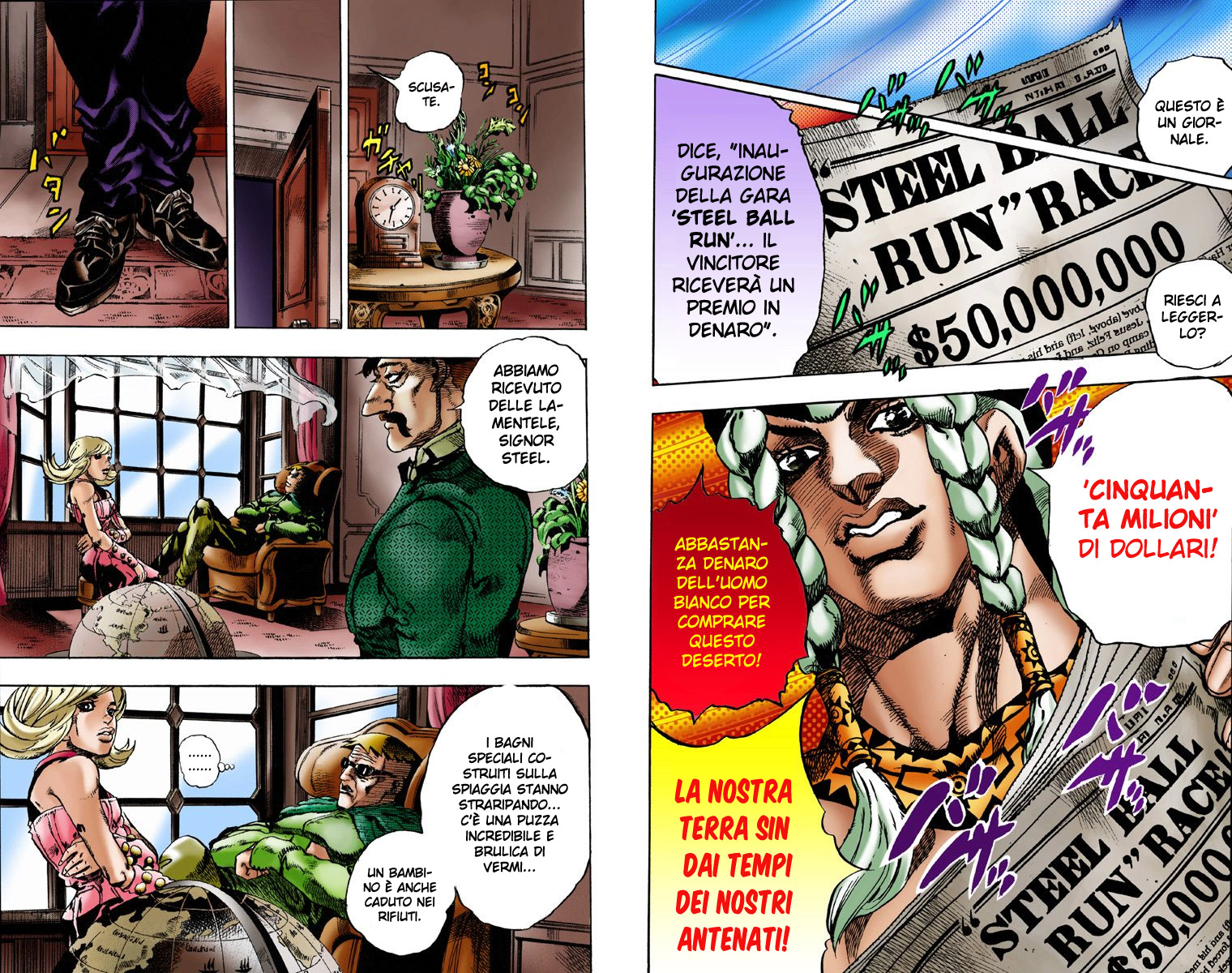 JoJo no Kimyou na Bouken: Steel Ball Run(Official Colored) The Steel Ball Run - Conferenza Stampa 第15页