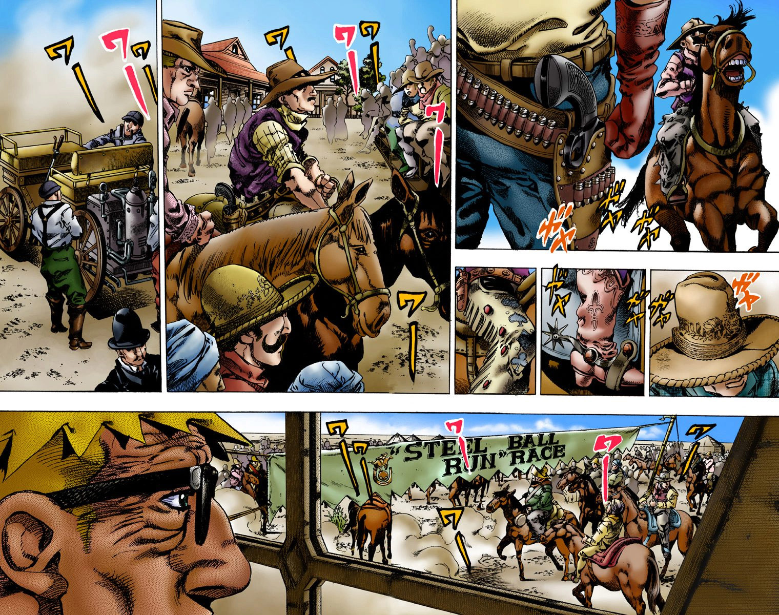 JoJo no Kimyou na Bouken: Steel Ball Run(Official Colored) The Steel Ball Run - Conferenza Stampa 第18页
