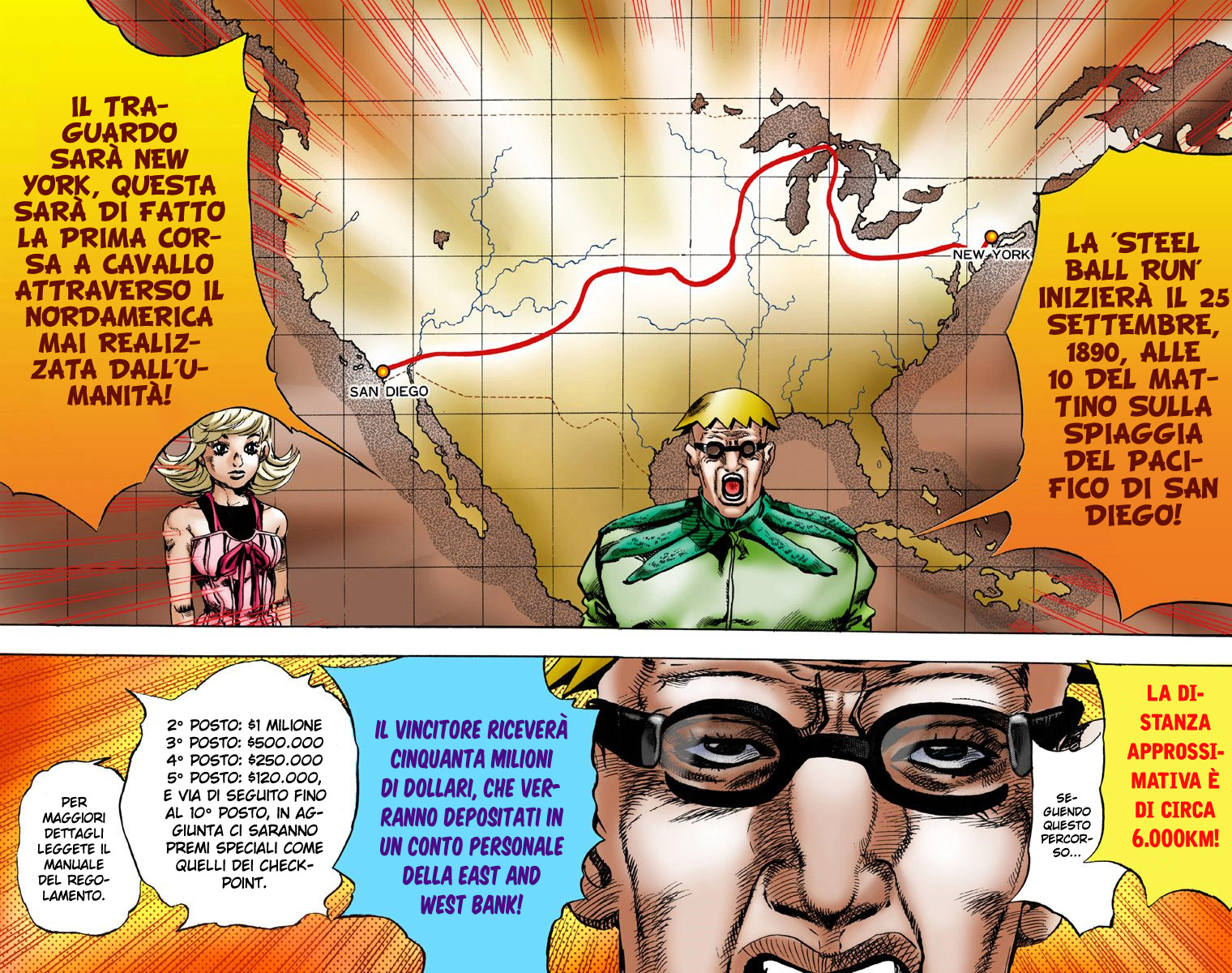 JoJo no Kimyou na Bouken: Steel Ball Run(Official Colored) The Steel Ball Run - Conferenza Stampa 第20页