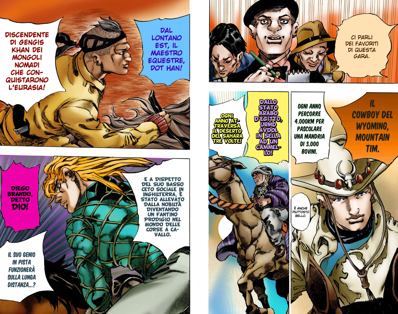 JoJo no Kimyou na Bouken: Steel Ball Run(Official Colored) The Steel Ball Run - Conferenza Stampa 第23页