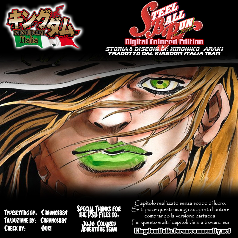 JoJo no Kimyou na Bouken: Steel Ball Run(Official Colored) The Steel Ball Run - Conferenza Stampa 第29页