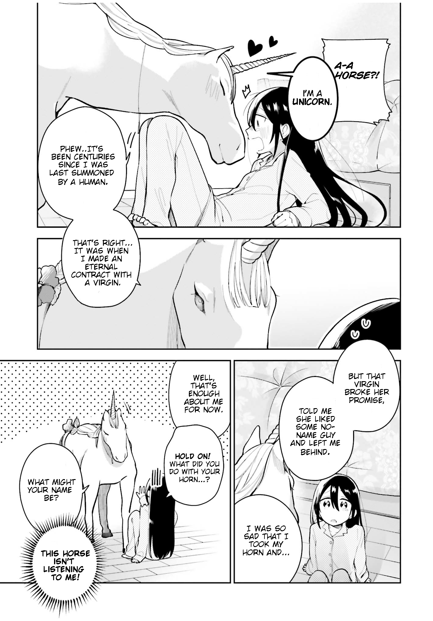 Unicorn to sabishi-gari ya shoujo The Perverted Unicorn and the Super Lonely Girl Part 1 第11页
