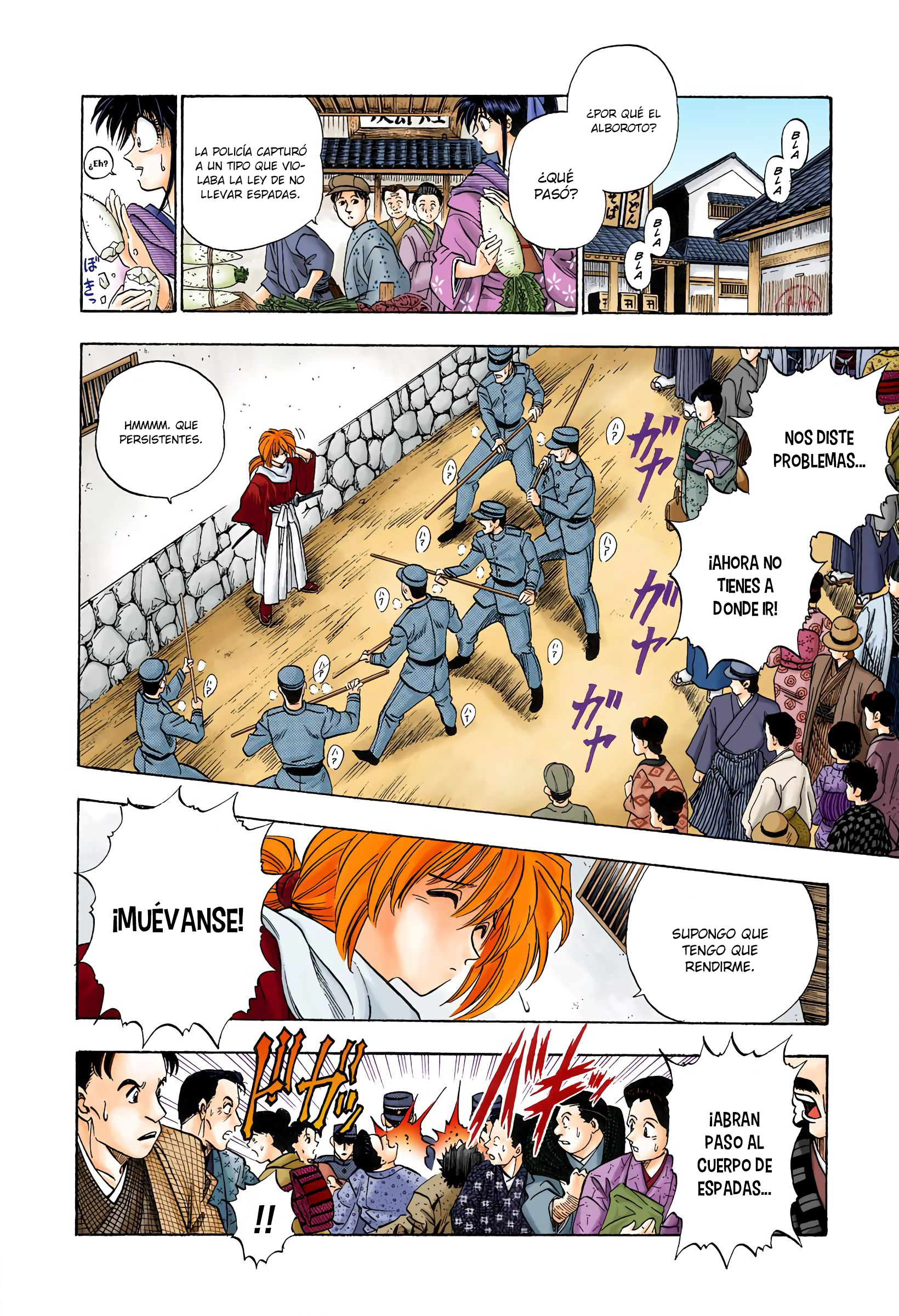 Rurouni Kenshin (Official Colored) Rurouni en la ciudad 第6页