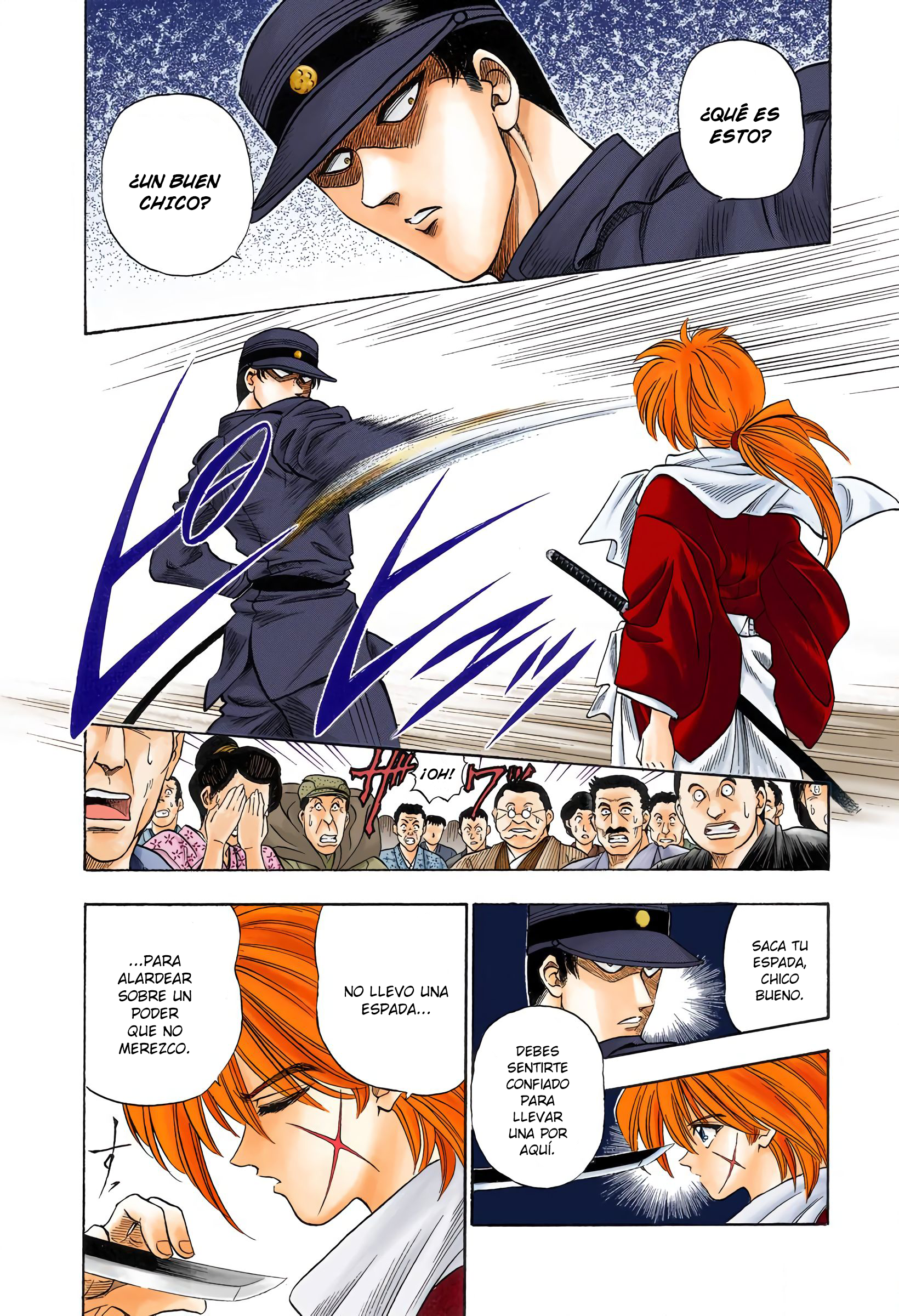 Rurouni Kenshin (Official Colored) Rurouni en la ciudad 第8页
