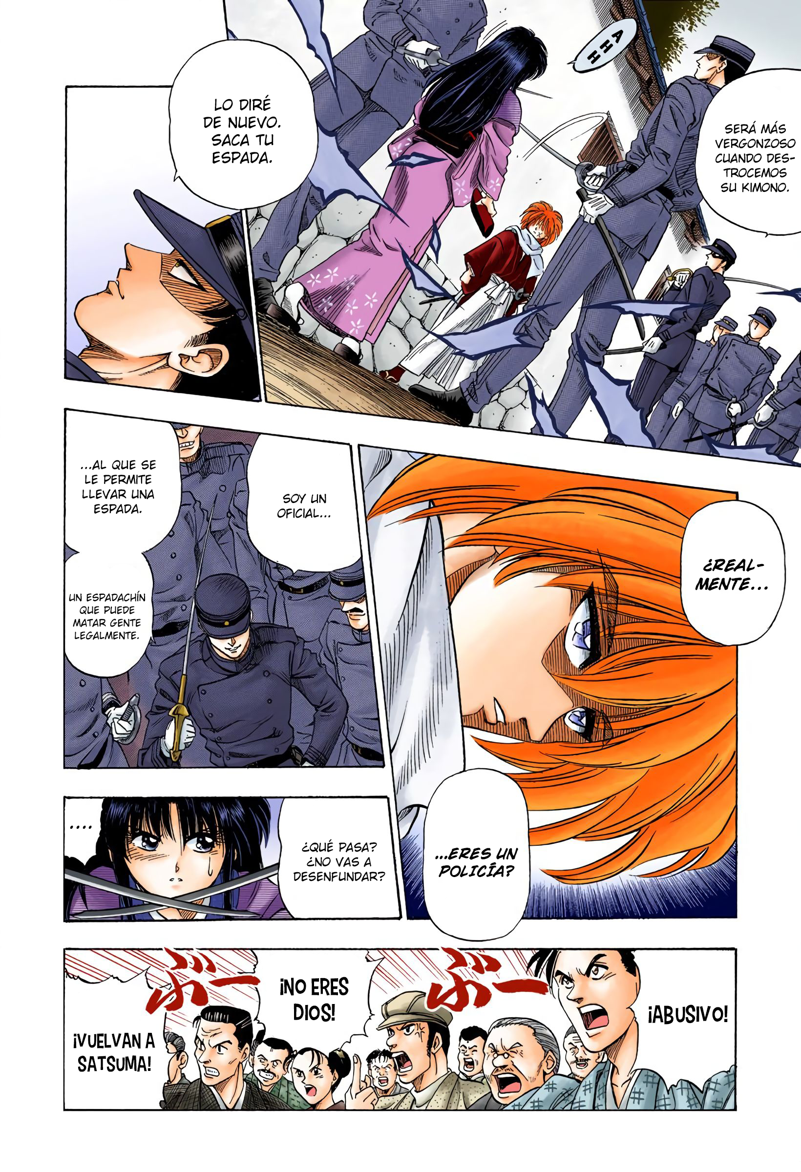 Rurouni Kenshin (Official Colored) Rurouni en la ciudad 第10页