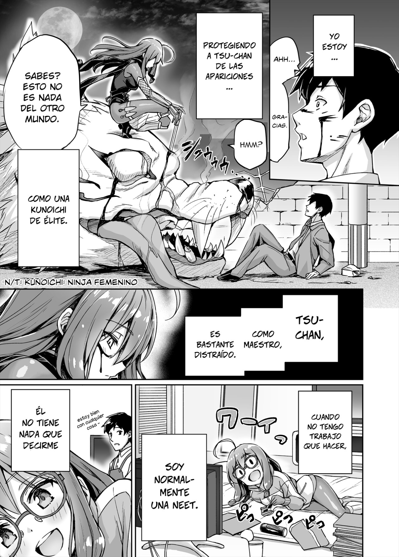 NEET de Otaku na Kunoichi to naze ka Dousei hajimemashita Vida de una Neet 第2页